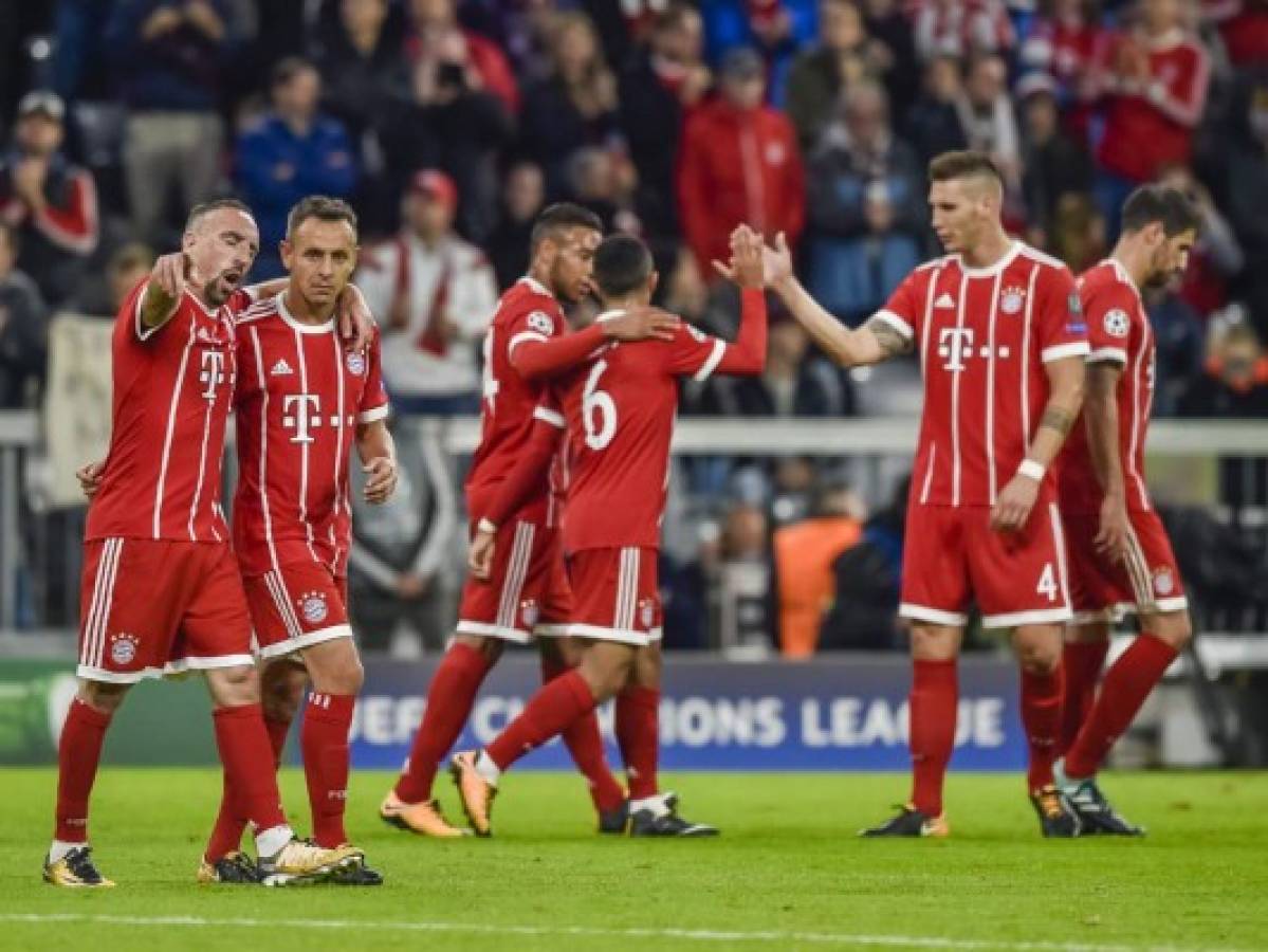 Bayern Múnich gana 3-0 al Anderlecht en la Champions
