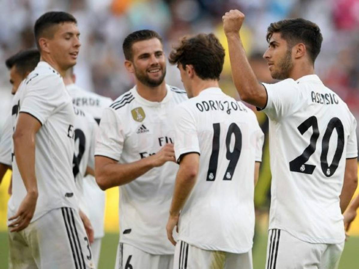 Real Madrid venció 2-1 Roma en amistoso jugado en Estados Unidos