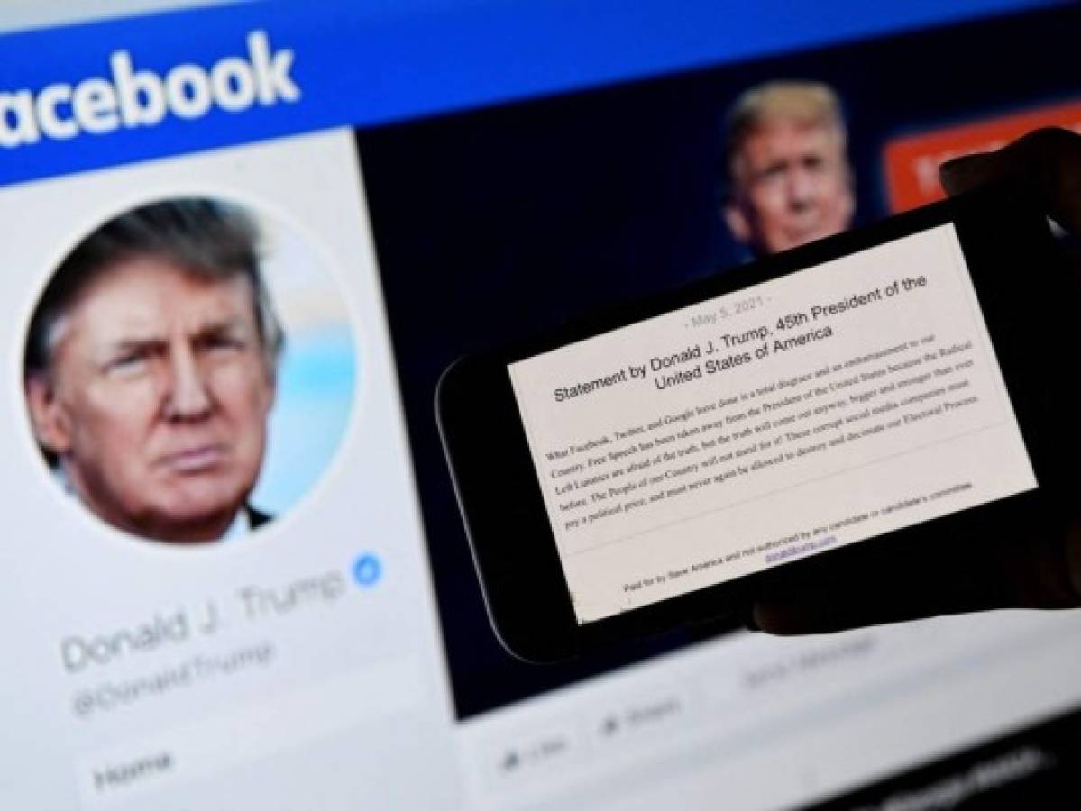 De ícono a paria: Trump y las redes sociales durante su mandato
