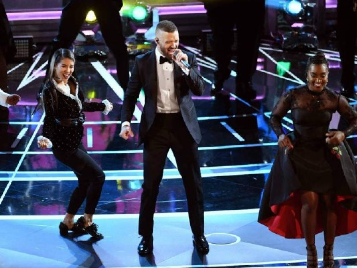 Justin Timberlake deslumbró en el inicio de los premios Oscar 2017