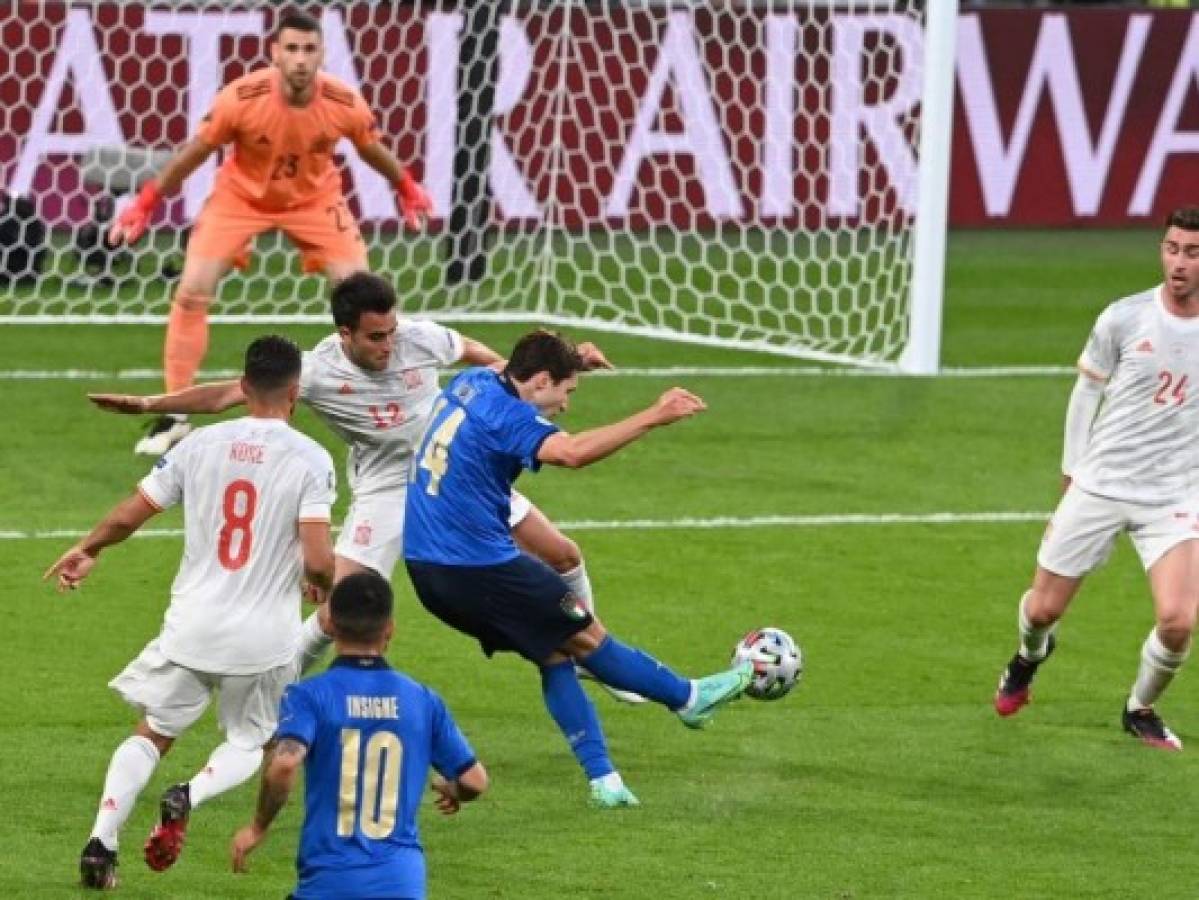 VIDEO: El golazo de Federico Chiesa para adelantar a Italia ante España