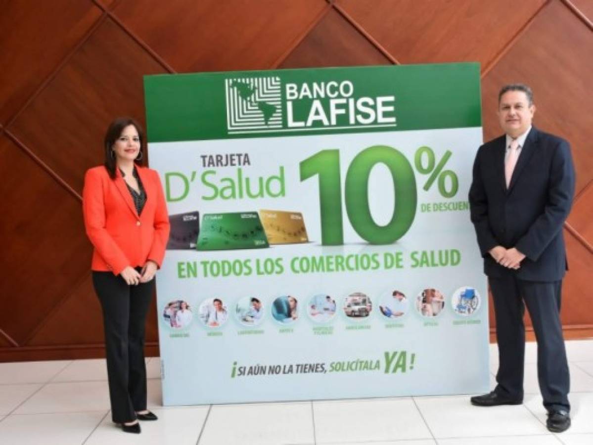Banco LAFISE lanza la única tarjeta de crédito que brinda descuentos en todos los comercios de salud