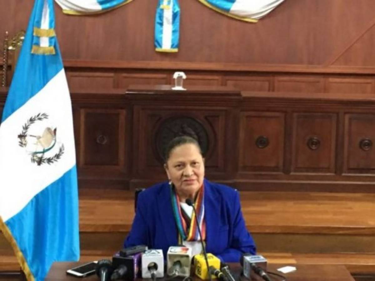 Guatemala designa a magistrada de máxima corte como nueva fiscal general 
