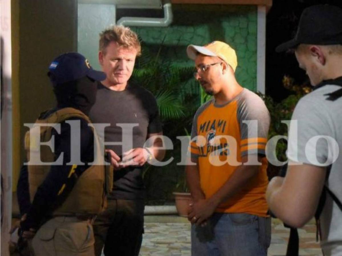 ¡Revelador! El paseo del chef Gordon Ramsay en Honduras culminó en una entrevista con sicarios