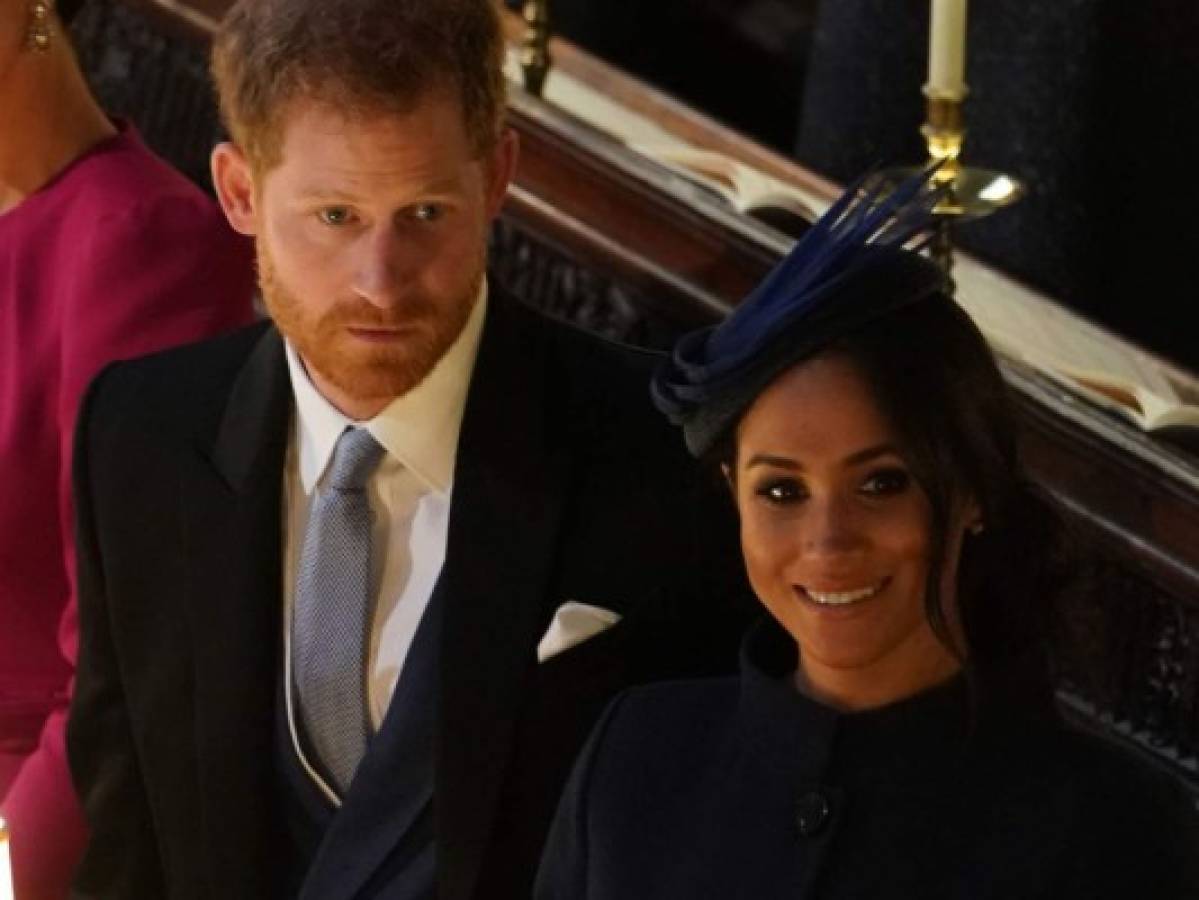 La primera foto de Meghan y el príncipe Harry tras anunciar embarazo