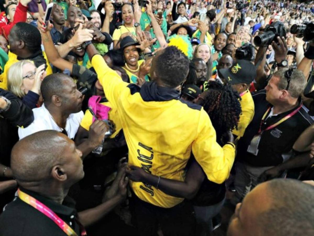 Una vuelta de honor de Bolt cierra el Mundial