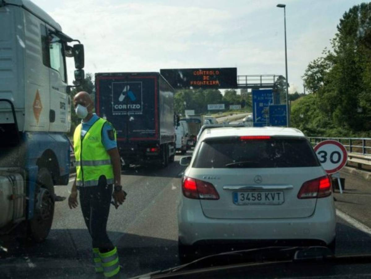 España reabrirá sus fronteras terrestres con Francia y Portugal el 22 de junio  