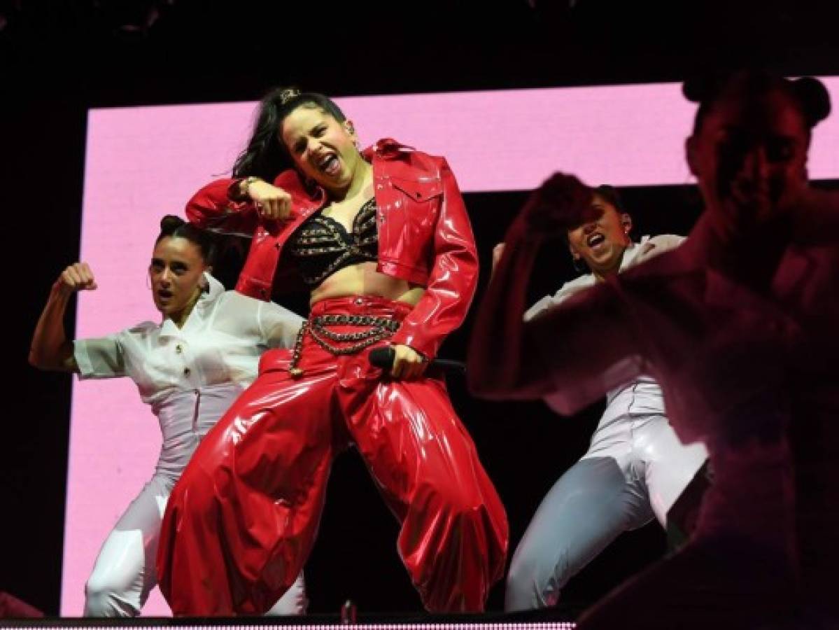 Rosalía brindó un vibrante show flamenco en Coachella 2019