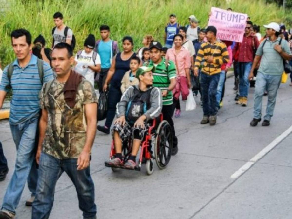 Los requisitos que pide México para que la caravana migrante ingrese a su territorio