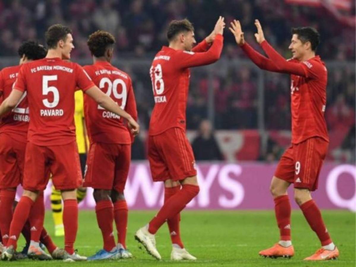 Bayer Múnich tritura a Borussia Dortmund en el clásico alemán
