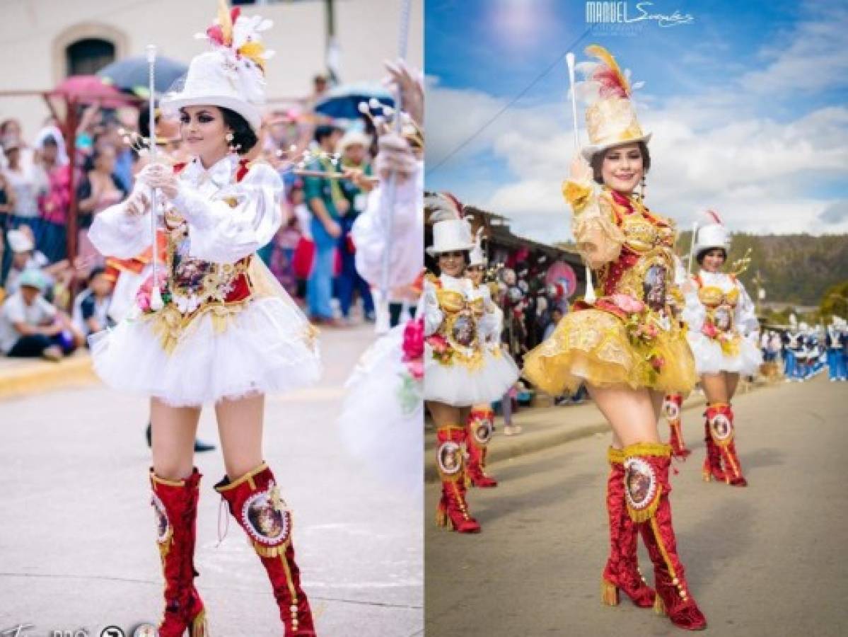 Los originales trajes de palillonas de Danlí que son una obra de arte