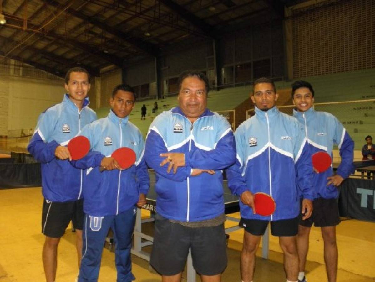 La mejor jugada de la selección hondureña de tenis de mesa