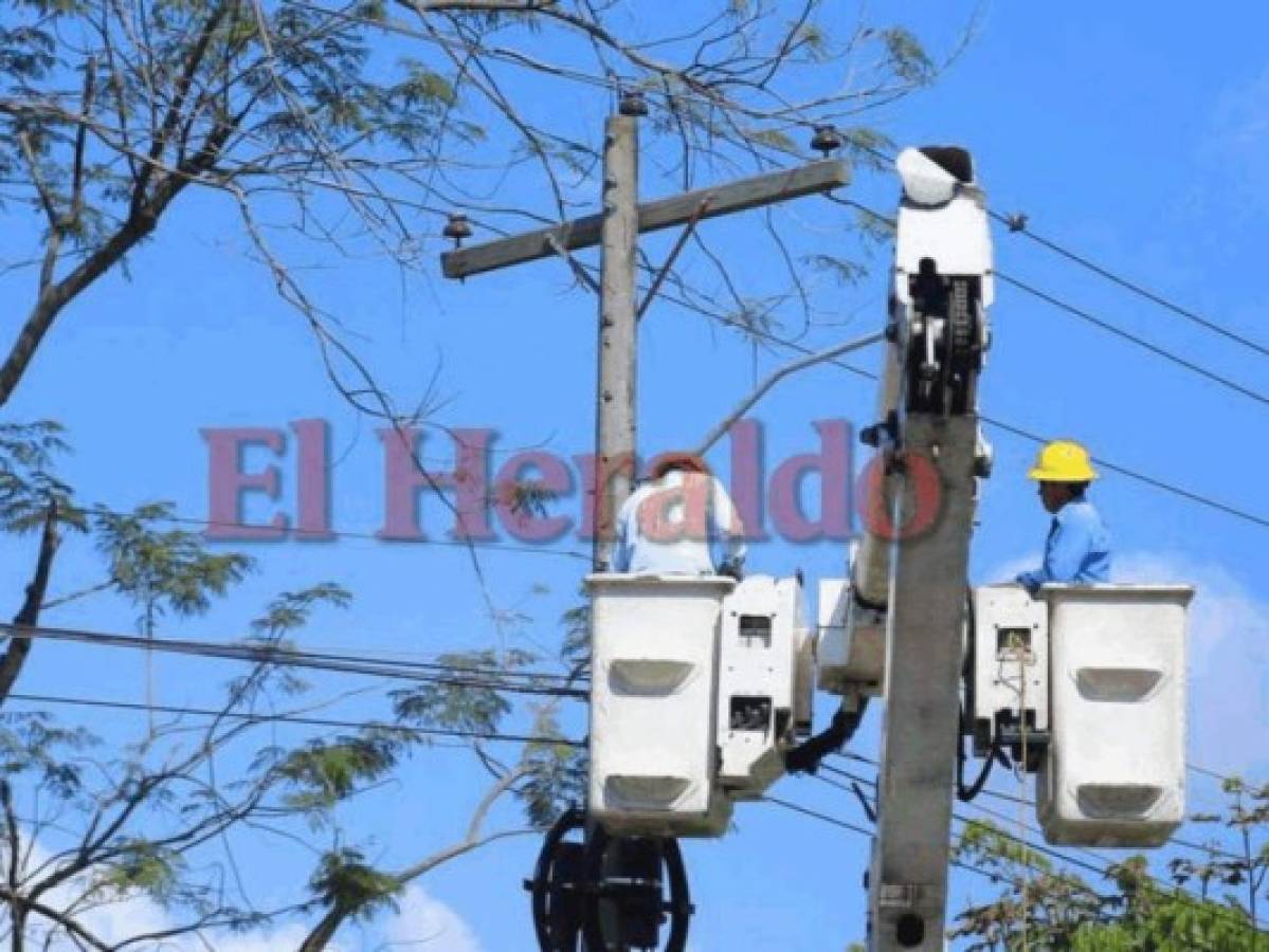 Zonas que estarán sin energía eléctrica este próximo jueves en Honduras