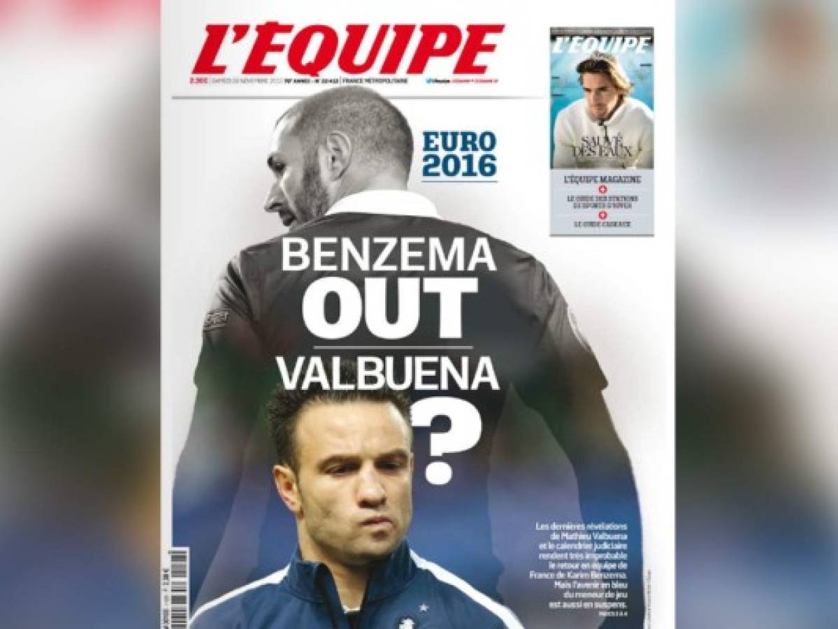 Karim Benzema acusa a Mathieu Valbuena de 'mentir' e 'inventar' en el caso del 'sextape'   