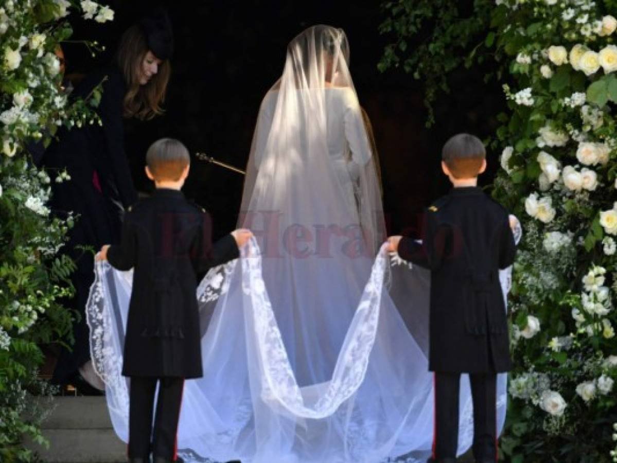 Así fue la llegada de Meghan Markle a su boda con el príncipe Harry