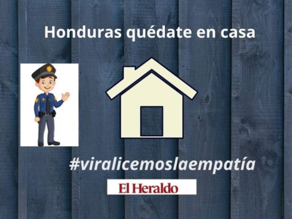 Hondureños se unen a campaña de EL HERALDO y desde casa agradecen a policías