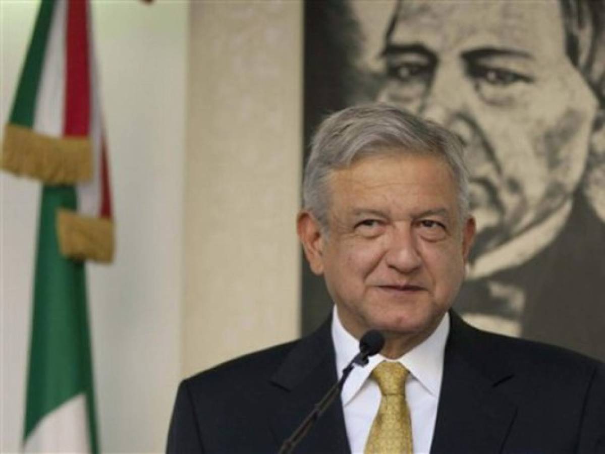 El dirigente de Morena y aspirante presidencial, Andrés Manuel López Obrador.