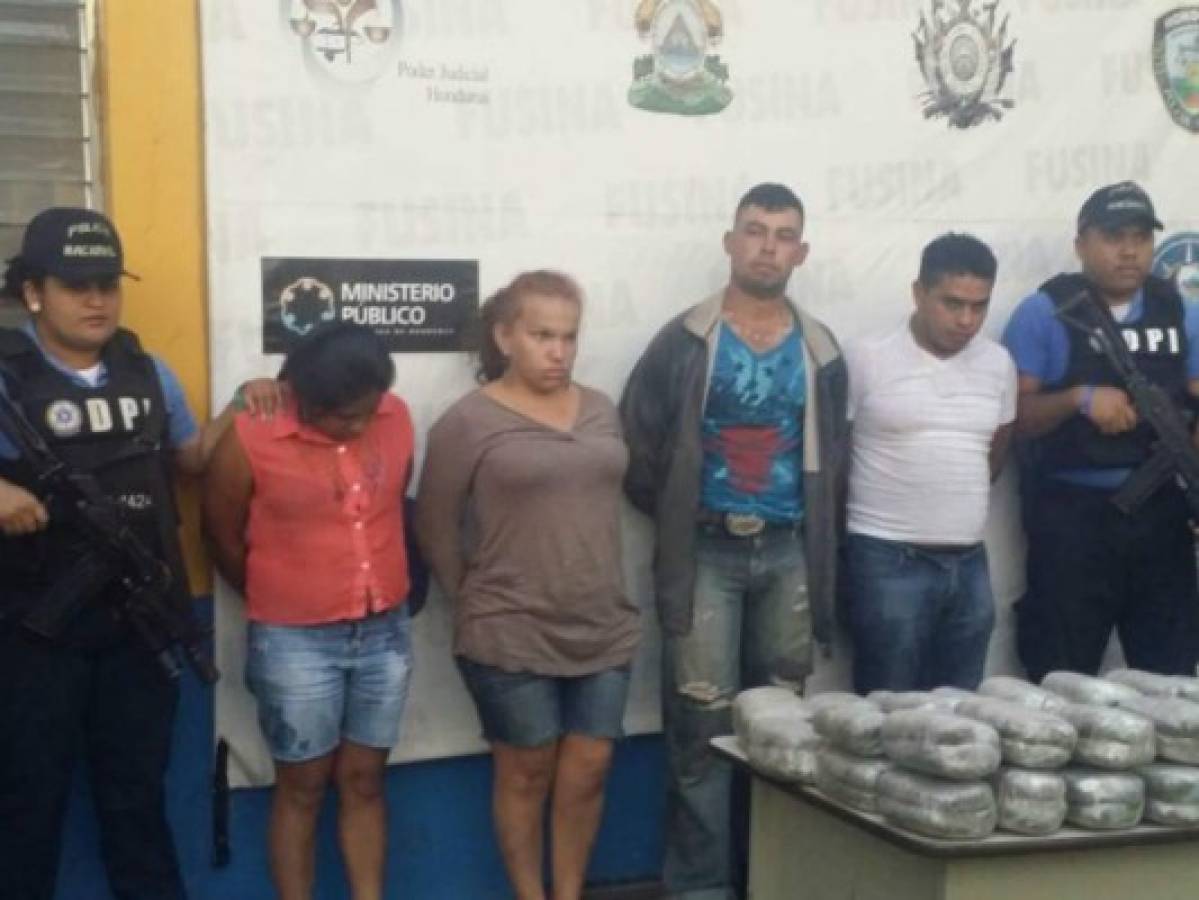 Honduras: Decomisan 49 paquetes de supuesta marihuana en Santa Bárbara