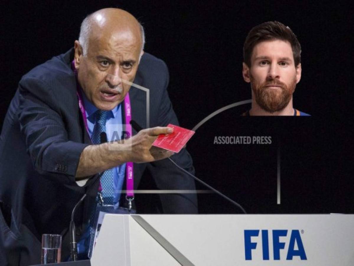 FIFA sanciona a líder palestino por incitar odio a Leo Messi