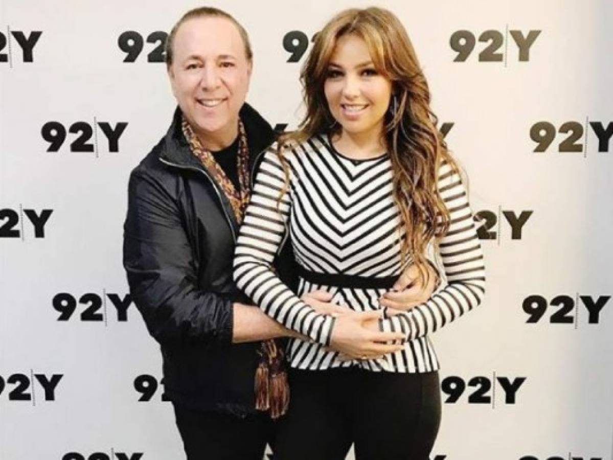 El romántico video de Thalía a Tommy Mottola por su 17 aniversario de boda