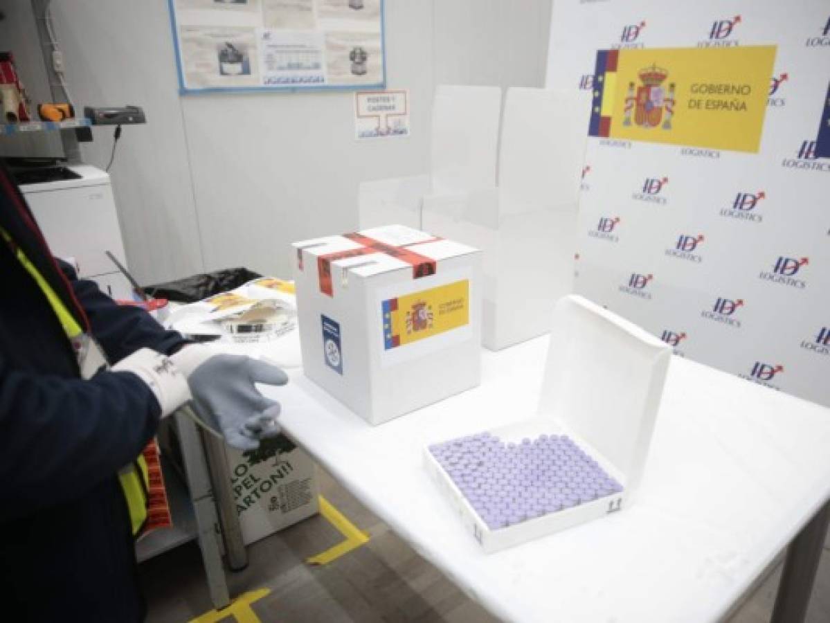 Llega a España primer cargamento de la vacuna contra covid-19  