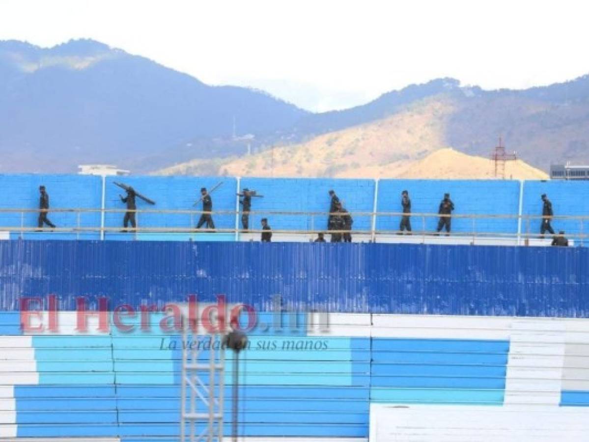 Dan últimos retoques al Estadio Nacional para toma de posesión (FOTOS)