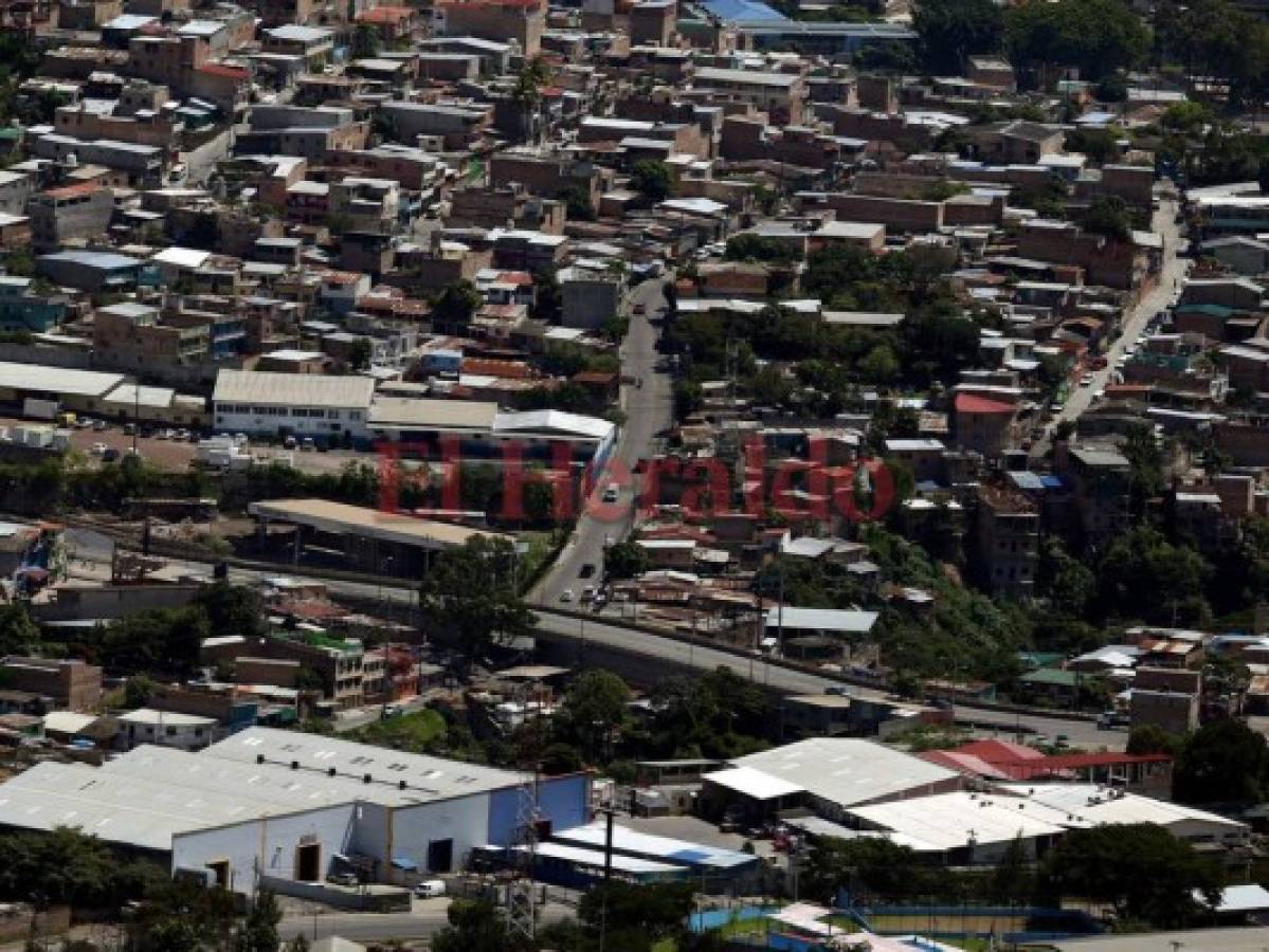 Colonias de la capital de Honduras reflejan anhelos de paz