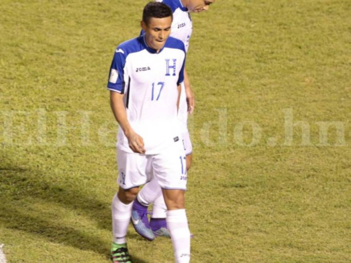 Andy Nájar casi descartado por Jorge Luis Pinto para la Selección de Honduras
