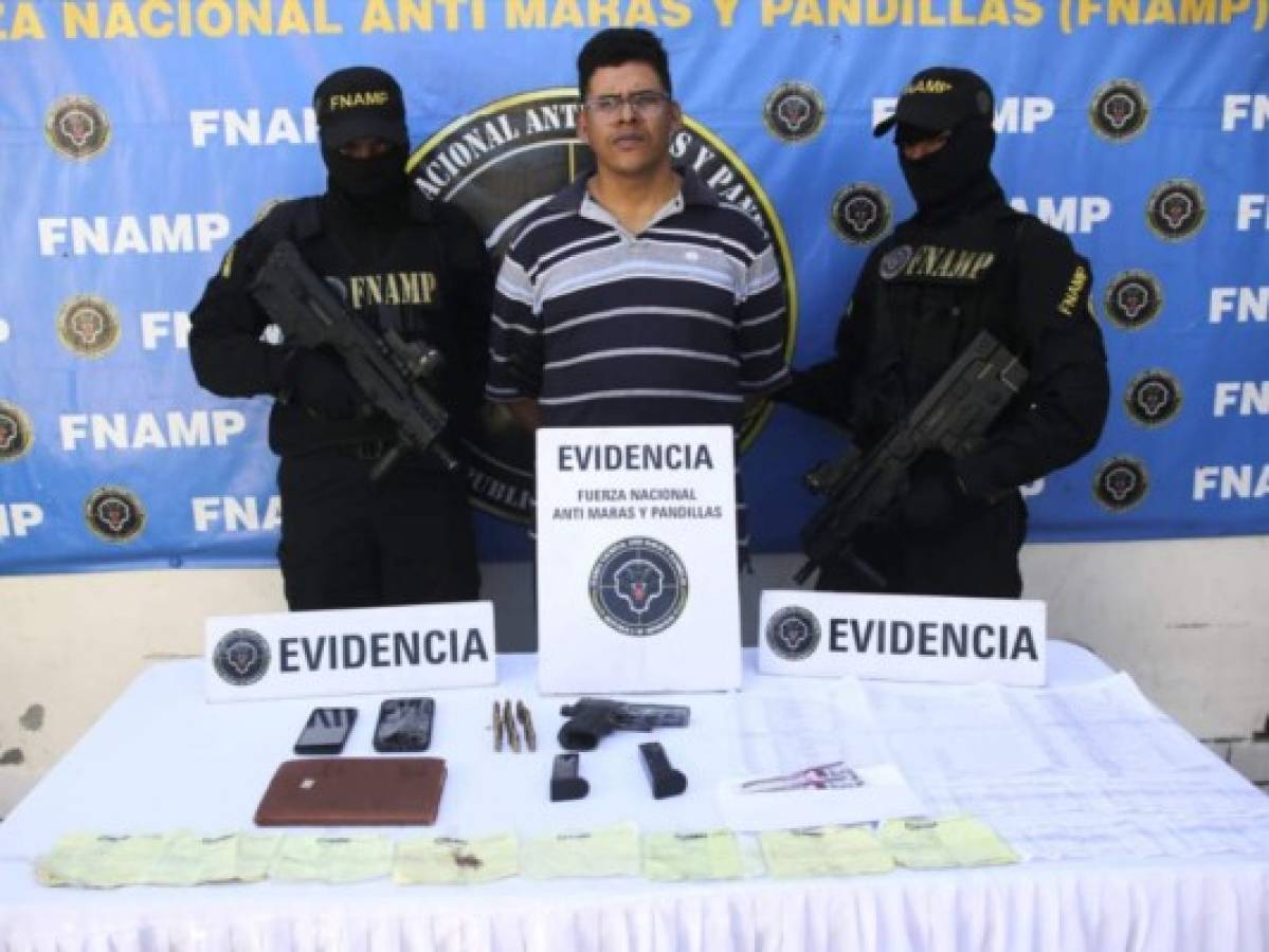 Capturan a cabecilla de la MS-13 con listas extorsivas en la capital  