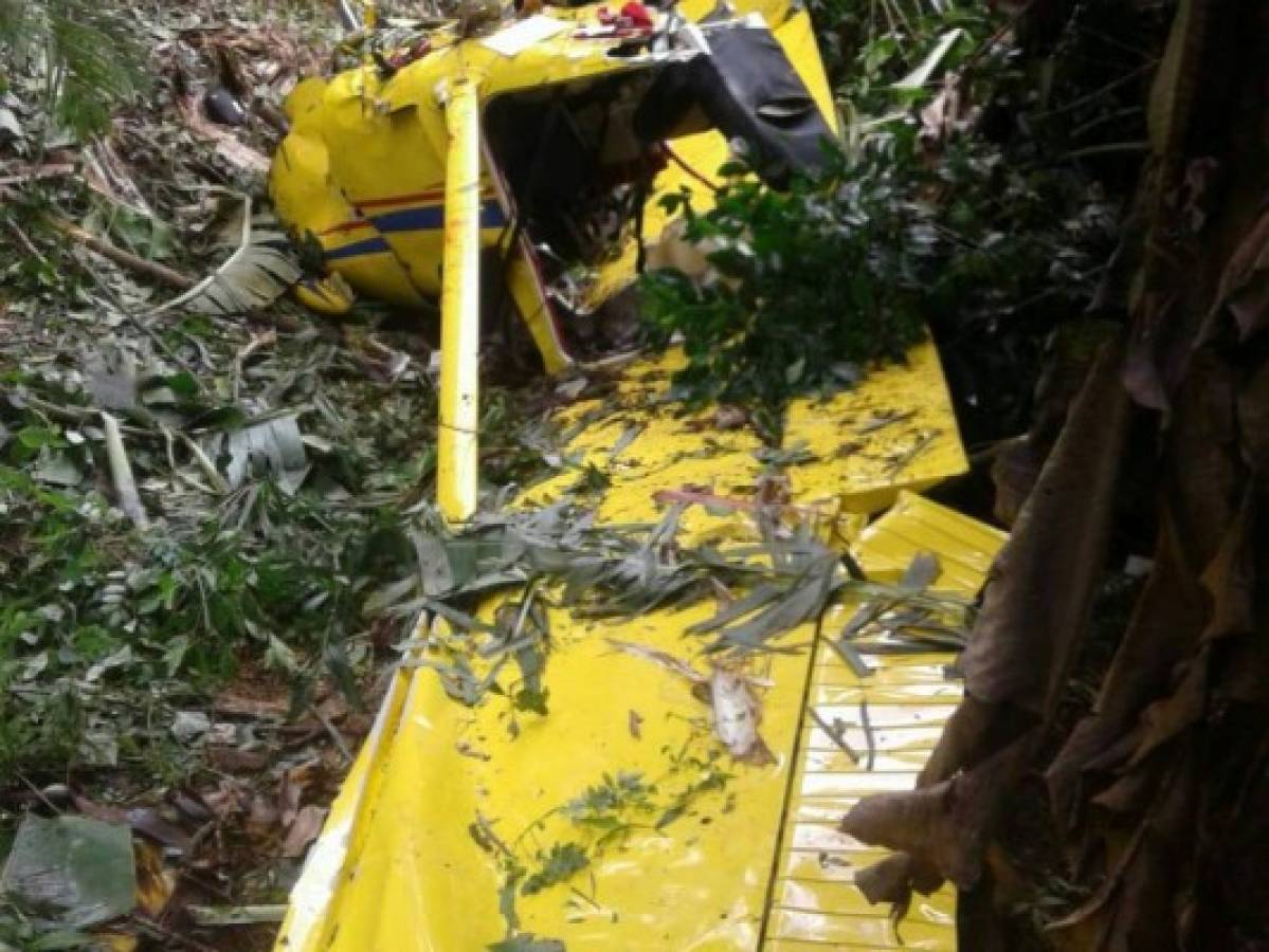 Dos muertos y dos heridos al estrellarse avioneta en El Salvador