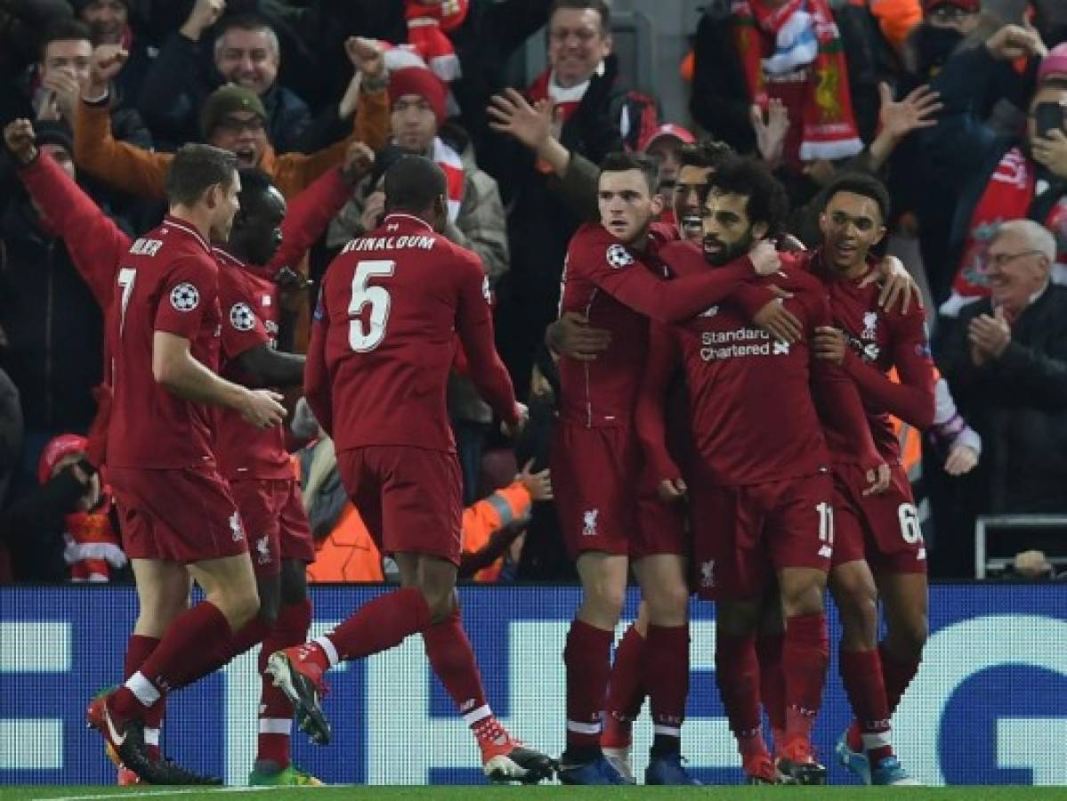 Liverpool vence a Napoli y se clasifica a octavos de final de Champions League
