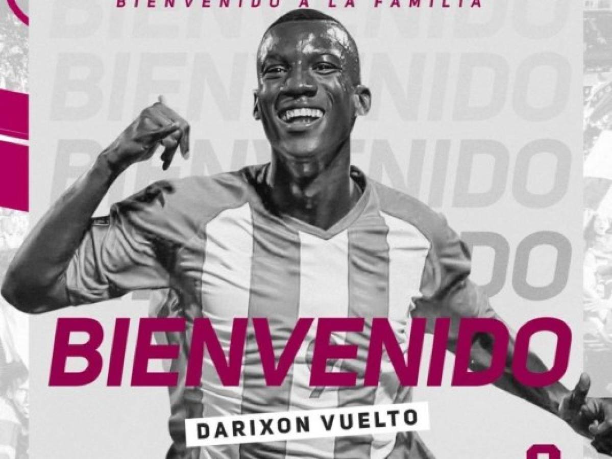 Saprissa de Costa Rica hace oficial el fichaje del hondureño Darixon Vuelto  