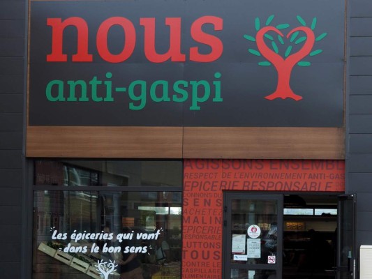 Una red de mini-mercados en Francia contra los residuos de alimentos