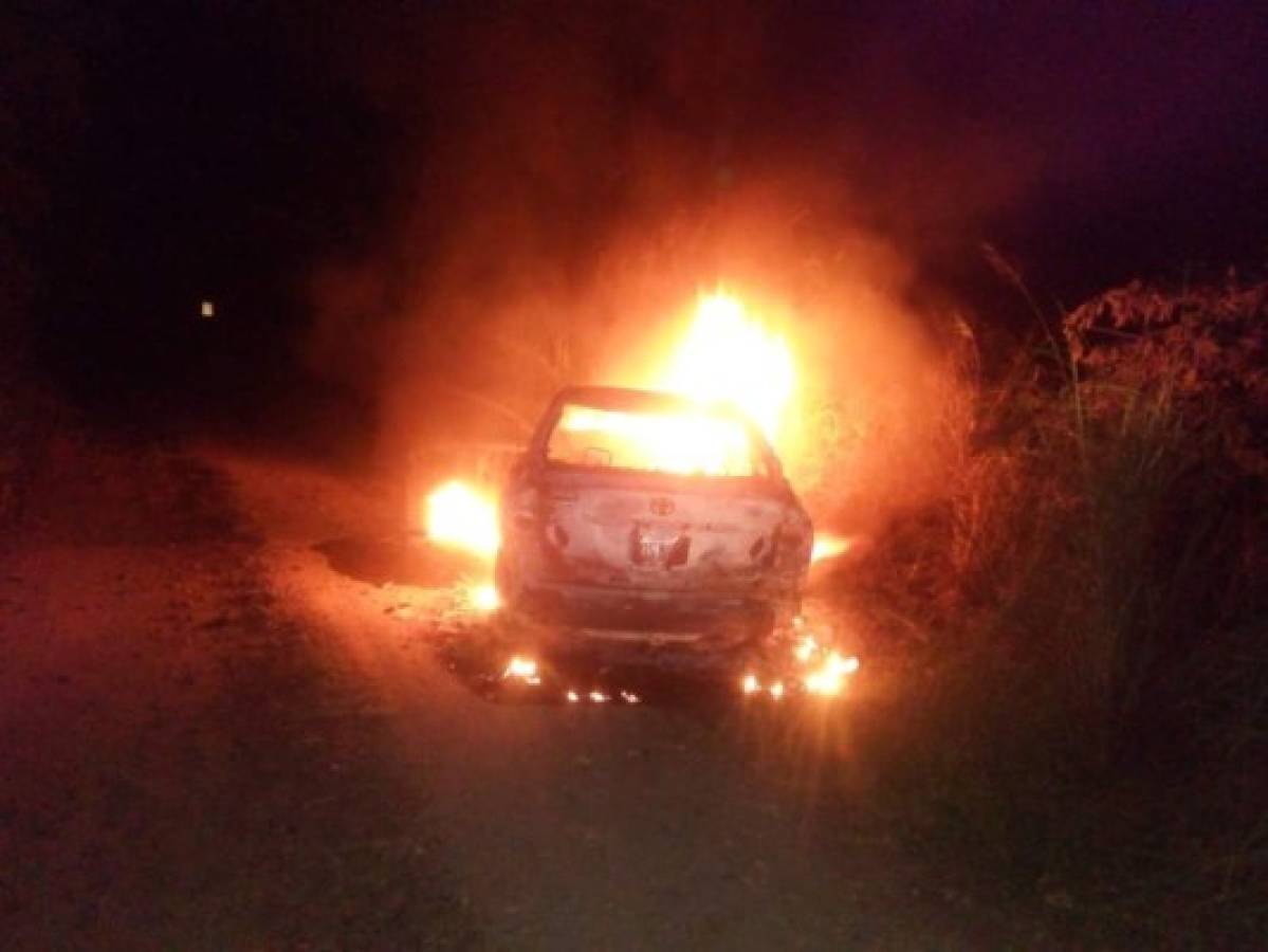 Honduras: Hallan incinerado vehículo de maestro desaparecido en Roatán