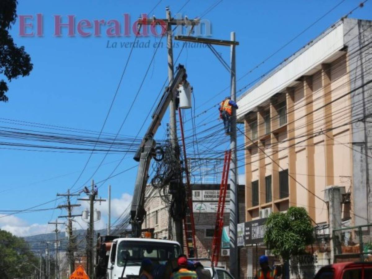 Zonas del Distrito Central, Choluteca y Atlántida que no tendrán energía eléctrica el jueves 21 de marzo