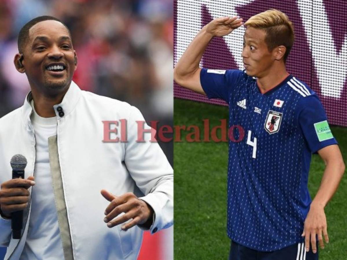 El futbolista japonés Honda crea un fondo de inversión con Will Smith