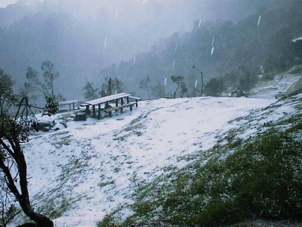 La falsa nevada en Honduras que se viralizó en redes