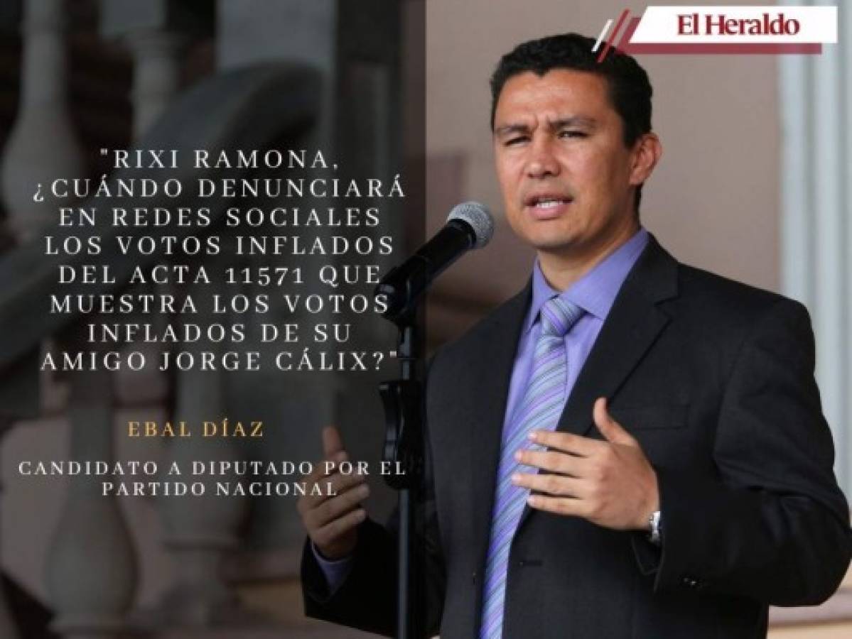 En frases: así se ha pronunciado Ebal Díaz tras señalamientos de fraude electoral
