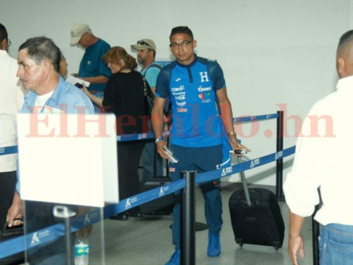 La Selección de Honduras y un motivado Jorge Luis Pinto ya vuelan con destino a México