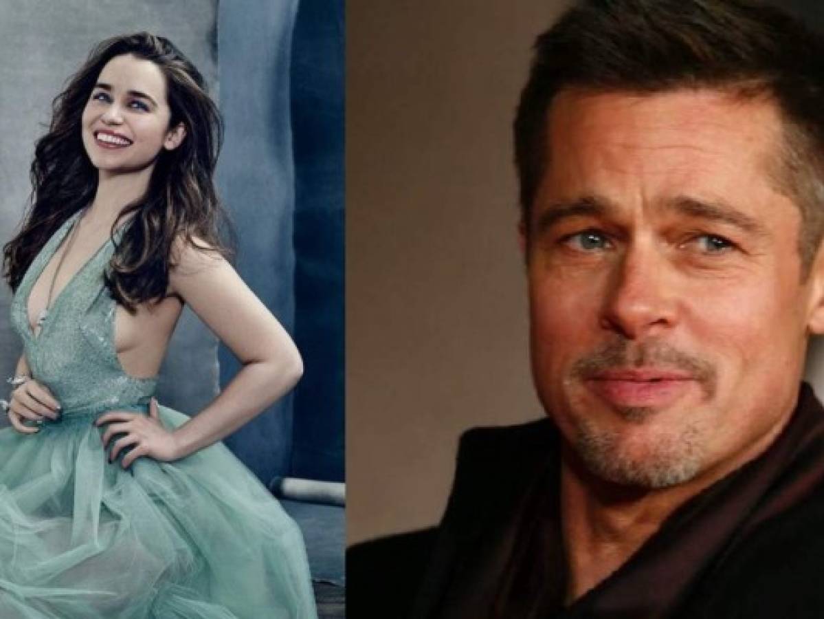Brad Pitt ofreció 120 mil dólares para tener una cita con Emilia Clarke