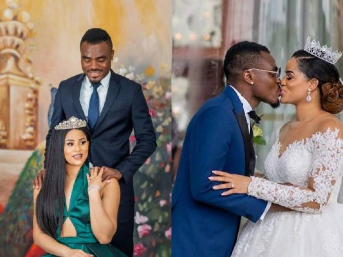 Futbolista se divorcia Miss Nigeria 2013 y se casa con su sucesora