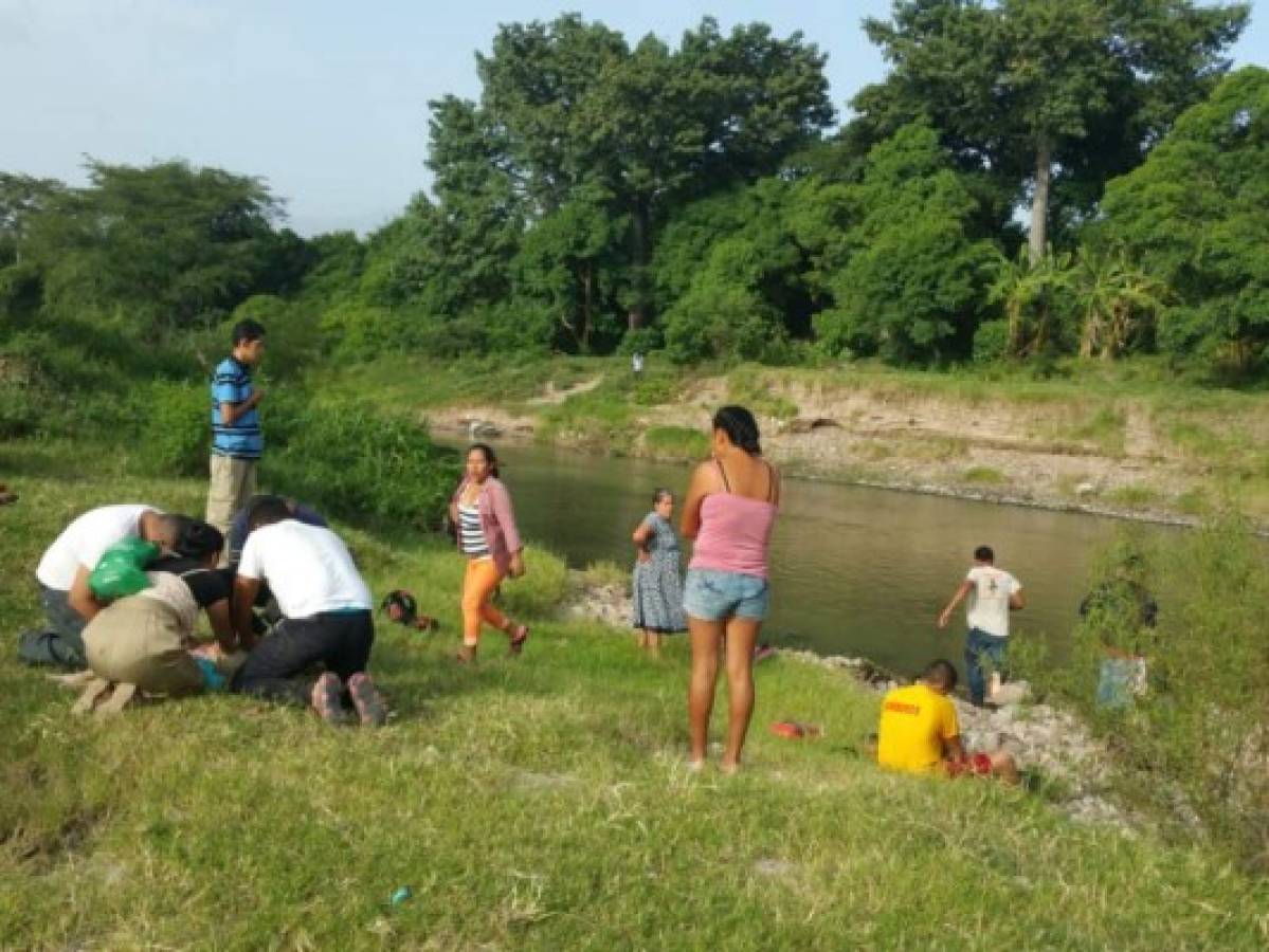 Dos niñas se ahogan en el río Humuya de Comayagua