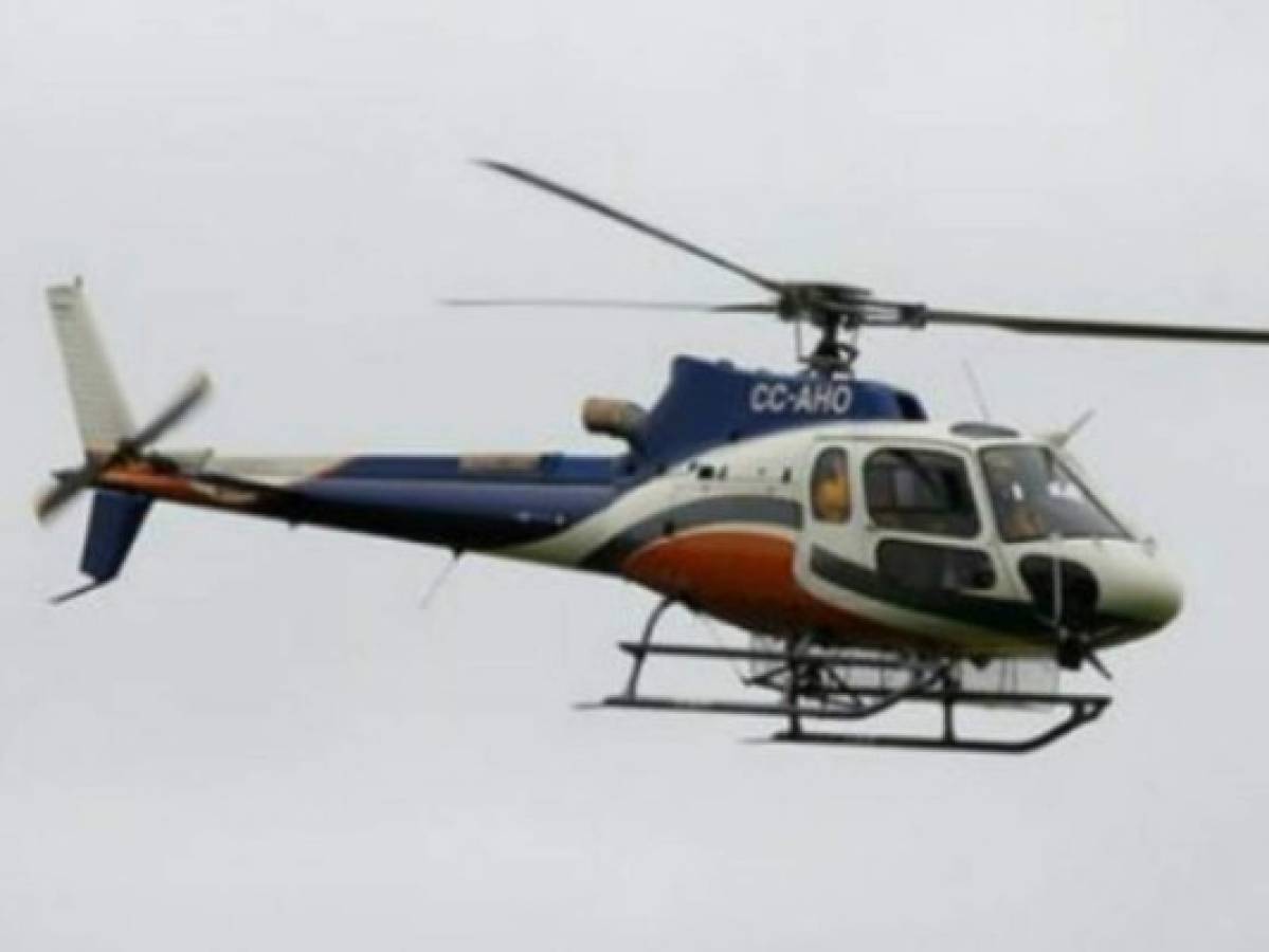 Cuatro muertos y dos heridos deja accidente de helicóptero en Chile
