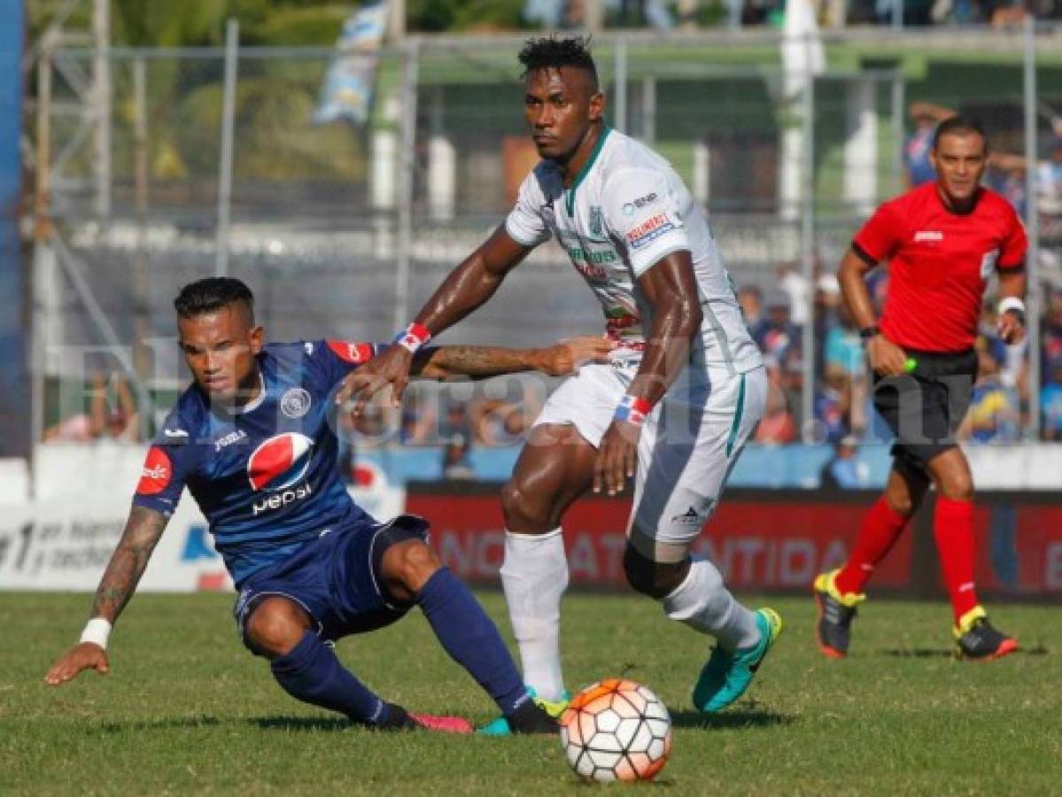 Así fue el gol de Platense en la final ante Motagua en el estadio Excélsior