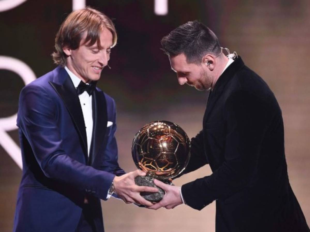 De Balón de Oro a Balón de Oro: Luka Modric felicita a Leo Messi