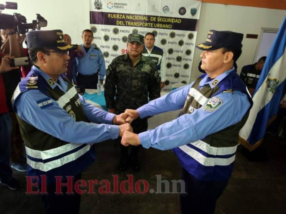 Hay un nuevo comandante en la Fuerza de Seguridad del Transporte