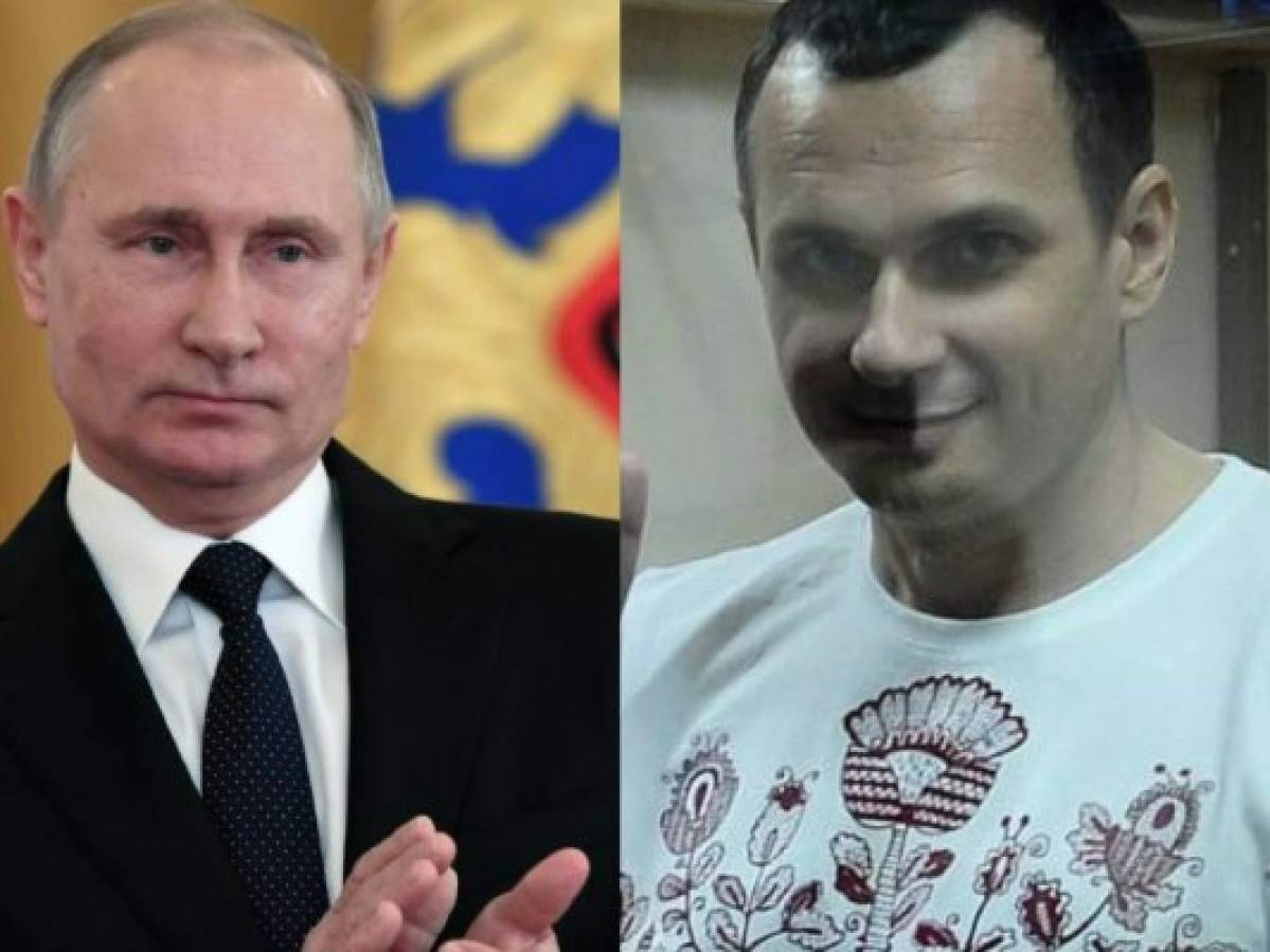 Putin 'responderá' a propuestas sobre huelga de hambre de cineasta condenado en Rusia