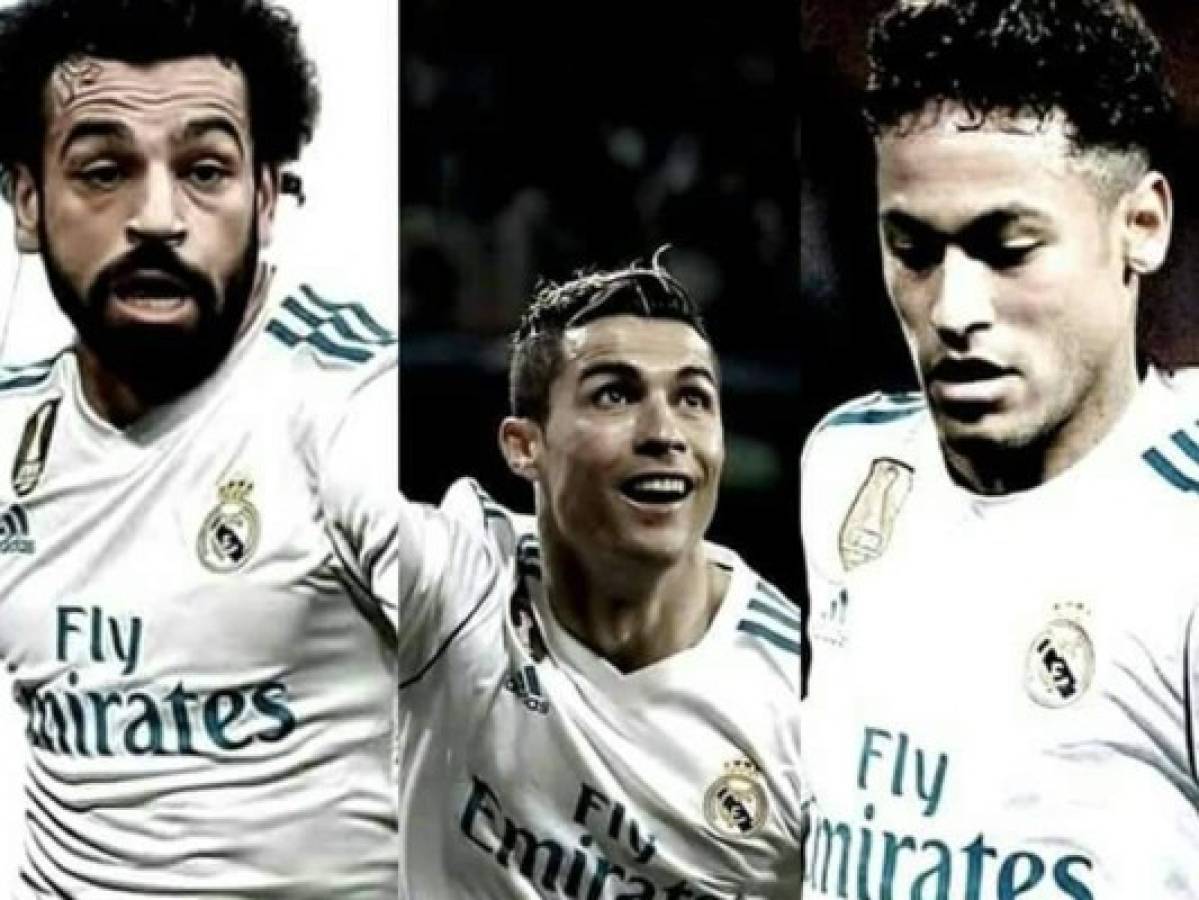 Neymar, Mohamed Salah y Cristiano Ronaldo ¿funcionará este tridente en Real Madrid?