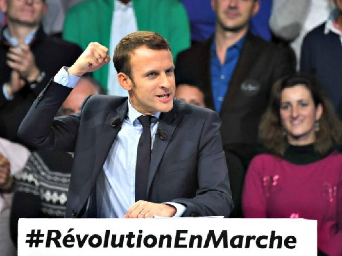 Emmanuel Macron es un centrista pro Europa. Foto: Agencia AFP.