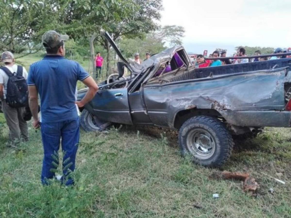 Dos muertos deja accidente automovilístico en Intibucá